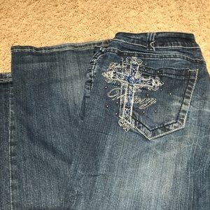 Cowgirl Tuff Bootcut Jeans